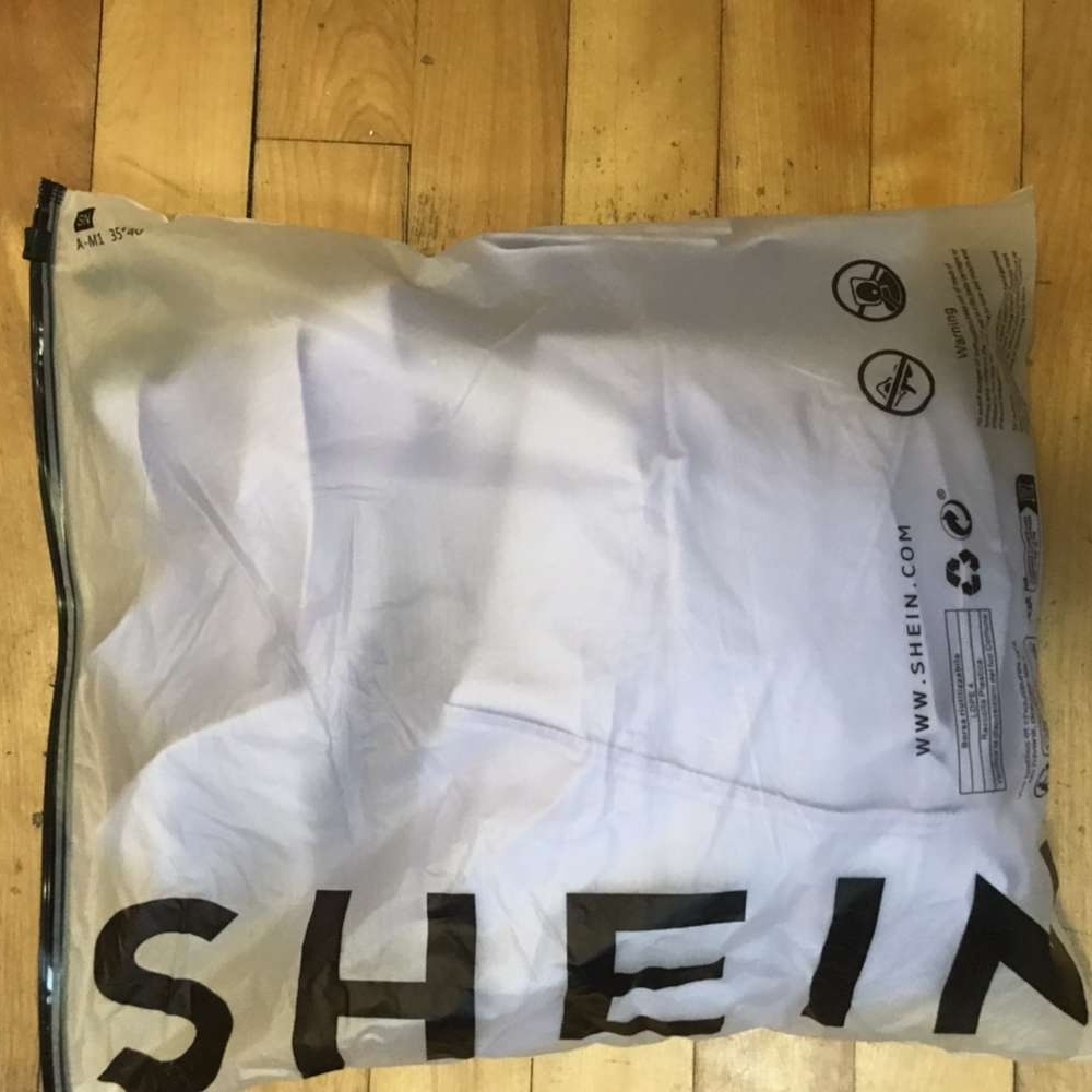 SHEIN White Garment Dress